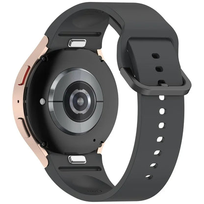 For Samsung Galaxy Watch7 / Watch FE / Watch6 / Watch 5 / Watch4 Silicone Watch Band Wrist Strap