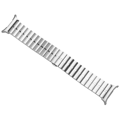 For Samsung Galaxy Watch Ultra 47mm Watch Band Stainless Steel Wrist Strap Replacement - Silver