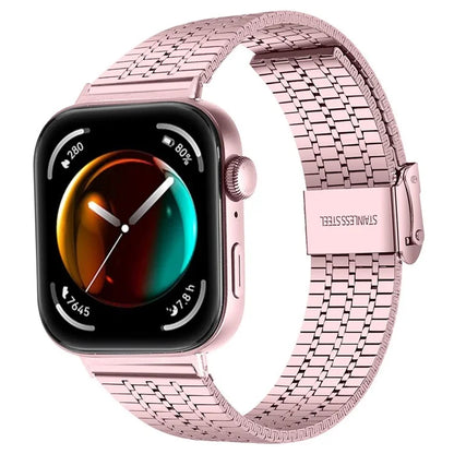 For Huawei Watch Fit 3 Band 316L Stainless Steel Replacement Strap
