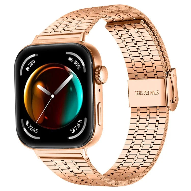 For Huawei Watch Fit 3 Band 316L Stainless Steel Replacement Strap