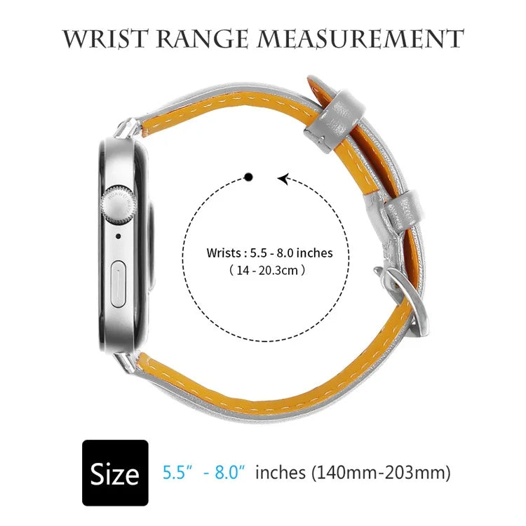 For Huawei Watch Fit 3 Watch Strap Genuine Cow Leather Band Stitching Lines