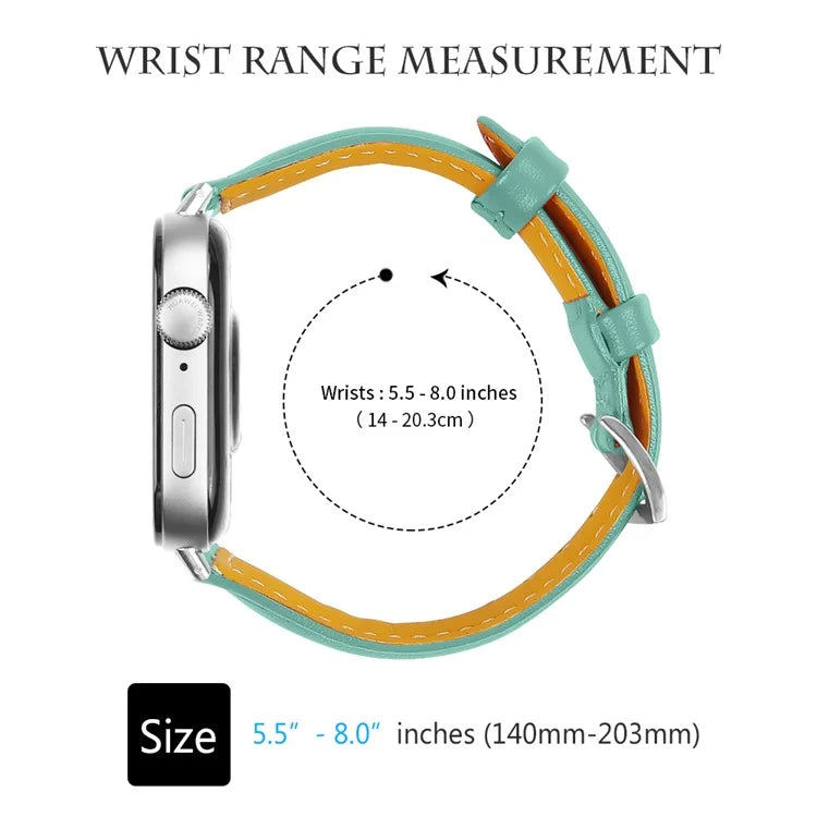For Huawei Watch Fit 3 Watch Strap Genuine Cow Leather Band Stitching Lines