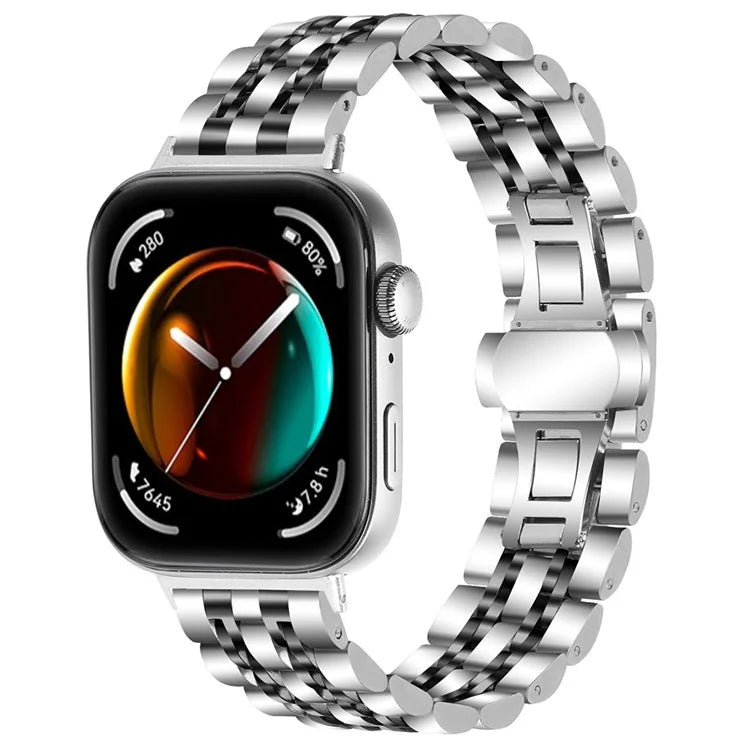 For Huawei Watch Fit 3 Metal Mesh Band 316L Stainless Steel Watch Strap