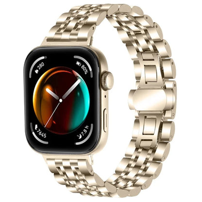 For Huawei Watch Fit 3 Metal Mesh Band 316L Stainless Steel Watch Strap