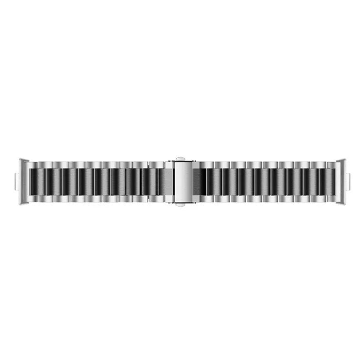 For Huawei Watch Fit 3 Watch Strap Three-Bead Stainless Steel Wrist Band