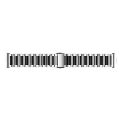For Huawei Watch Fit 3 Watch Strap Three-Bead Stainless Steel Wrist Band