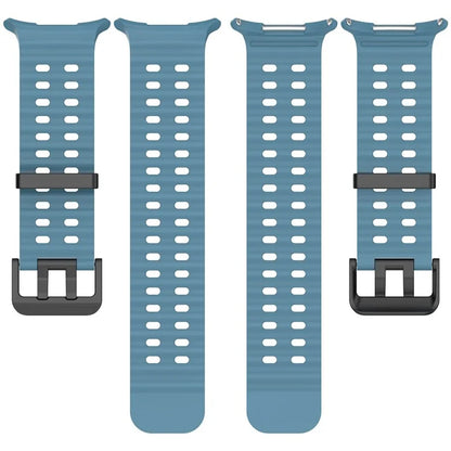 For Samsung Galaxy Watch Ultra 47mm Silicone Watch Strap Dual Pins Buckle Sports Band