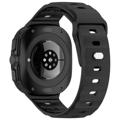 For Samsung Galaxy Watch Ultra 47mm Watch Band Adjustable Silicone Wrist Strap