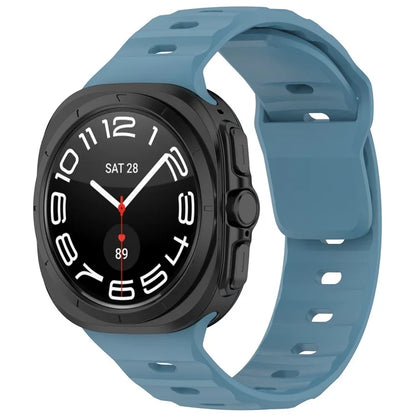 For Samsung Galaxy Watch Ultra 47mm Watch Band Adjustable Silicone Wrist Strap