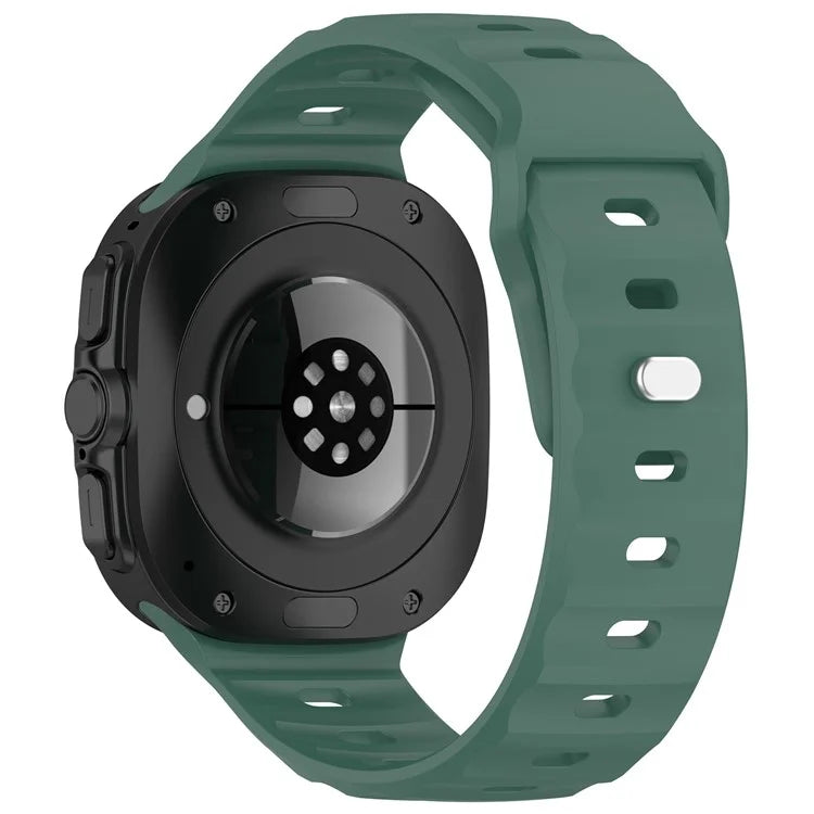 For Samsung Galaxy Watch Ultra 47mm Watch Band Adjustable Silicone Wrist Strap