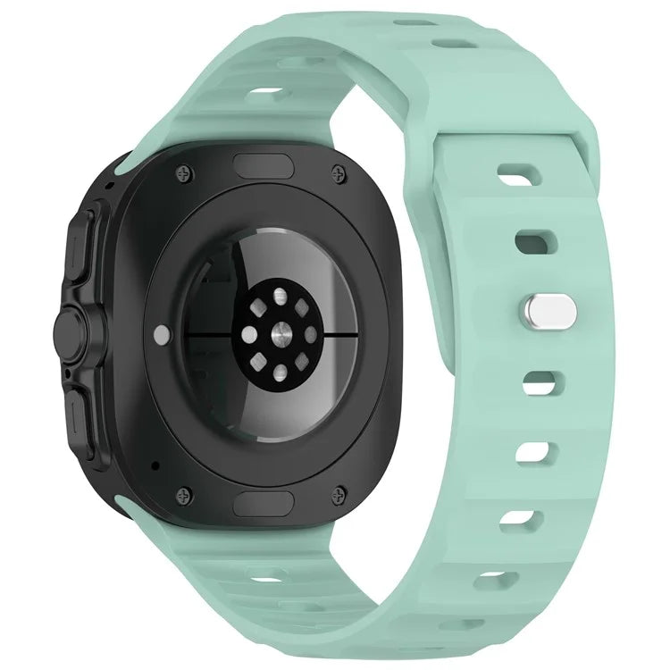 For Samsung Galaxy Watch Ultra 47mm Watch Band Adjustable Silicone Wrist Strap