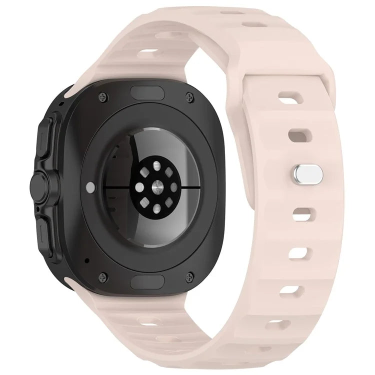 For Samsung Galaxy Watch Ultra 47mm Watch Band Adjustable Silicone Wrist Strap
