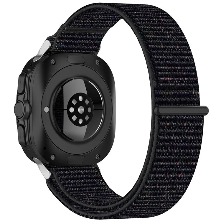 For Samsung Galaxy Watch Ultra 47mm Nylon Watch Strap Adjustable Wrist Band Replacement