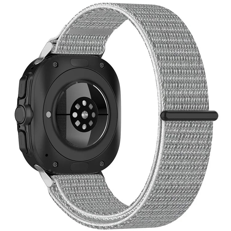 For Samsung Galaxy Watch Ultra 47mm Nylon Watch Strap Adjustable Wrist Band Replacement