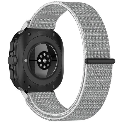 For Samsung Galaxy Watch Ultra 47mm Nylon Watch Strap Adjustable Wrist Band Replacement