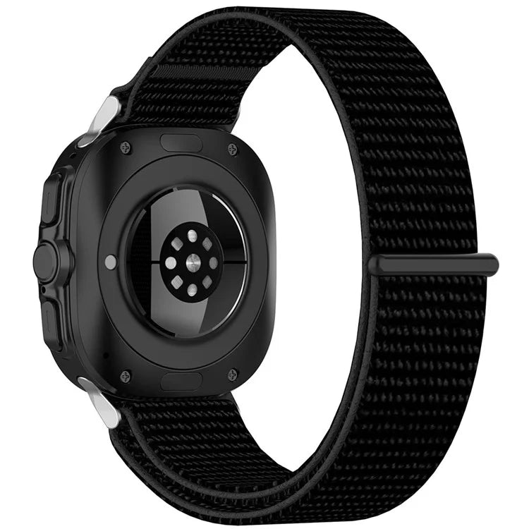 For Samsung Galaxy Watch Ultra 47mm Nylon Watch Strap Adjustable Wrist Band Replacement