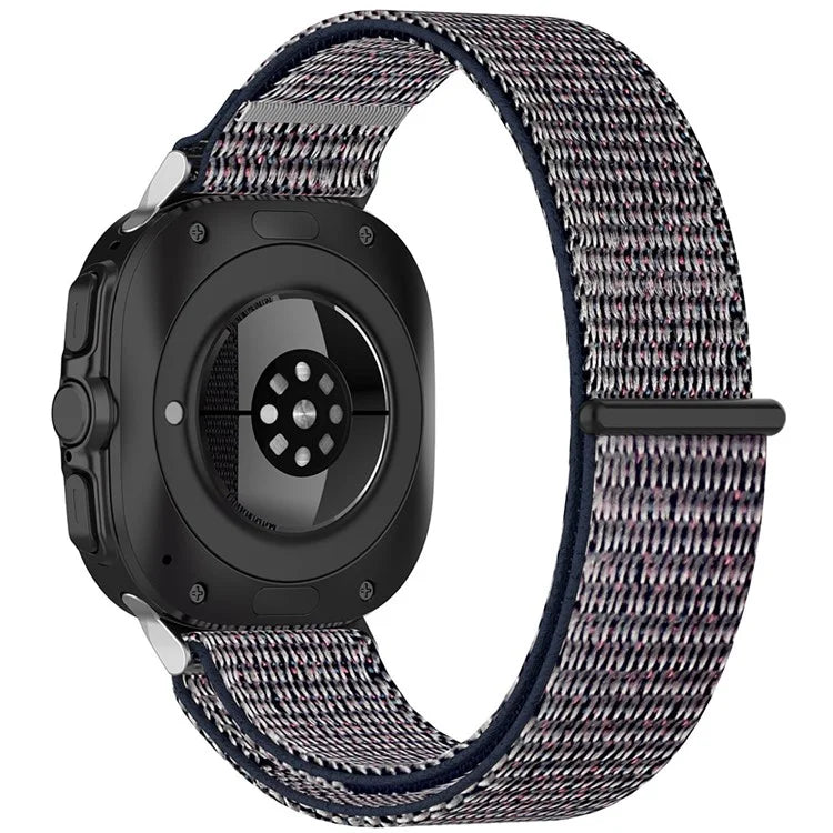 For Samsung Galaxy Watch Ultra 47mm Nylon Watch Strap Adjustable Wrist Band Replacement
