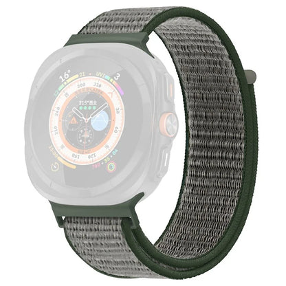 For Samsung Galaxy Watch Ultra 47mm Adjustable Braided Nylon Band Replacement Wrist  Strap