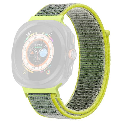 For Samsung Galaxy Watch Ultra 47mm Adjustable Braided Nylon Band Replacement Wrist  Strap