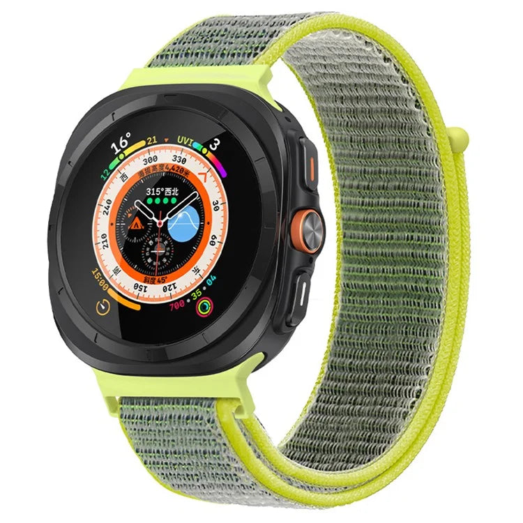 For Samsung Galaxy Watch Ultra 47mm Adjustable Braided Nylon Band Replacement Wrist  Strap