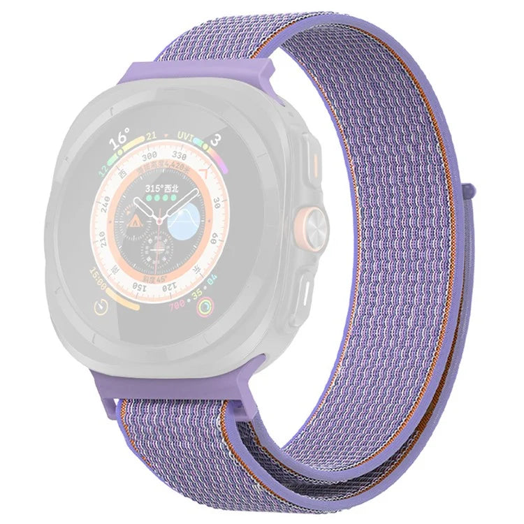 For Samsung Galaxy Watch Ultra 47mm Adjustable Braided Nylon Band Replacement Wrist  Strap
