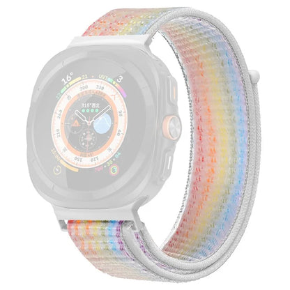 For Samsung Galaxy Watch Ultra 47mm Adjustable Braided Nylon Band Replacement Wrist  Strap