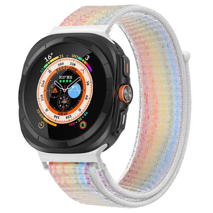 For Samsung Galaxy Watch Ultra 47mm Adjustable Braided Nylon Band Replacement Wrist  Strap