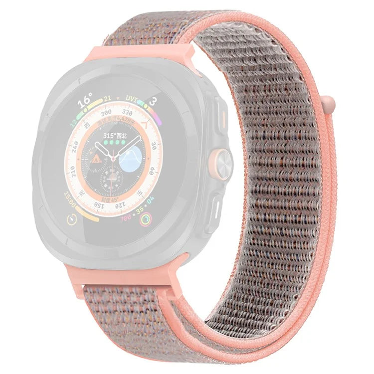 For Samsung Galaxy Watch Ultra 47mm Adjustable Braided Nylon Band Replacement Wrist  Strap