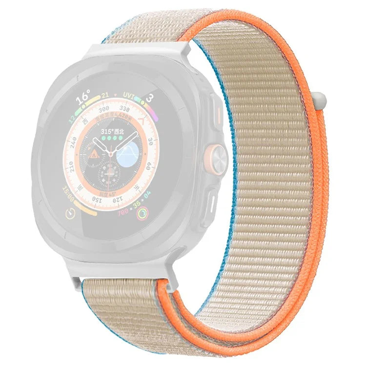 For Samsung Galaxy Watch Ultra 47mm Adjustable Braided Nylon Band Replacement Wrist  Strap
