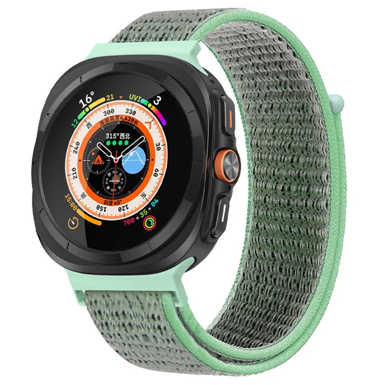 For Samsung Galaxy Watch Ultra 47mm Adjustable Braided Nylon Band Replacement Wrist  Strap