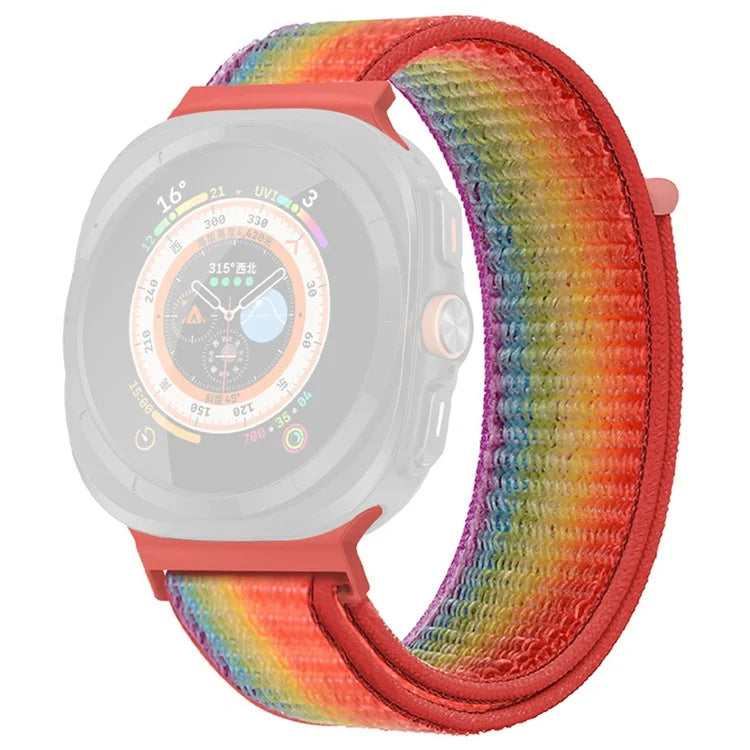 For Samsung Galaxy Watch Ultra 47mm Adjustable Braided Nylon Band Replacement Wrist  Strap