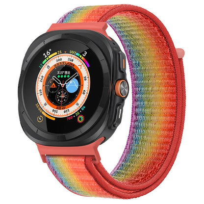 For Samsung Galaxy Watch Ultra 47mm Adjustable Braided Nylon Band Replacement Wrist  Strap
