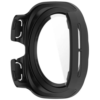 For Samsung Galaxy Watch Ultra 47mm PC Protective Case Watch Frame Integrated with Tempered Glass Screen Film