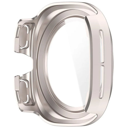 For Samsung Galaxy Watch Ultra 47mm PC Protective Case Watch Frame Integrated with Tempered Glass Screen Film