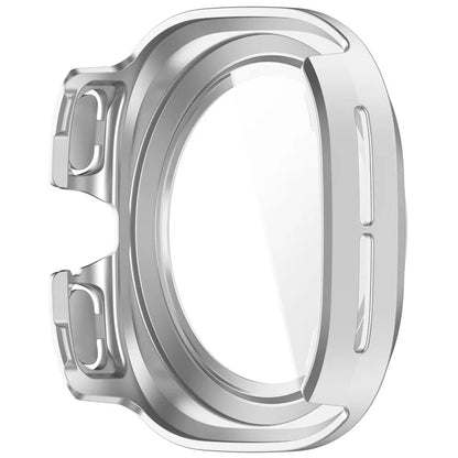 For Samsung Galaxy Watch Ultra 47mm PC Protective Case Watch Frame Integrated with Tempered Glass Screen Film