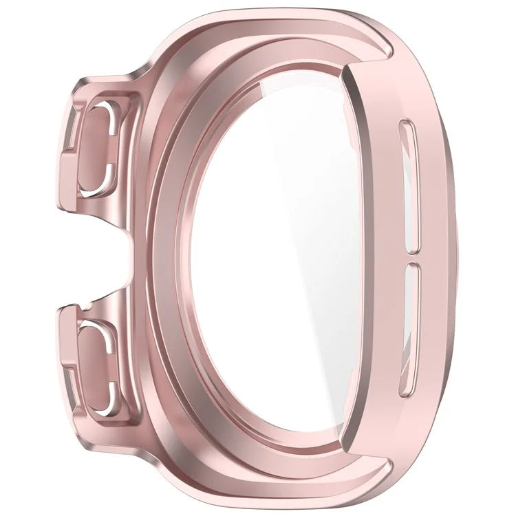 For Samsung Galaxy Watch Ultra 47mm PC Protective Case Watch Frame Integrated with Tempered Glass Screen Film