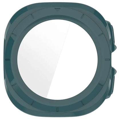 For Samsung Galaxy Watch Ultra 47mm PC Protective Case Watch Frame Integrated with Tempered Glass Screen Film