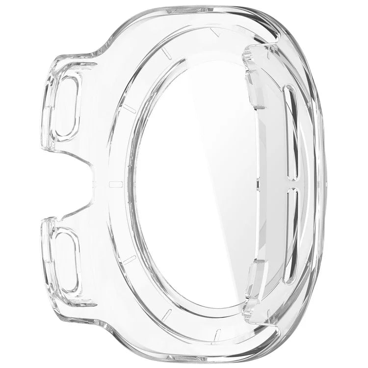 For Samsung Galaxy Watch Ultra 47mm PC Protective Case Watch Frame Integrated with Tempered Glass Screen Film
