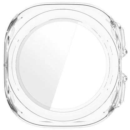 For Samsung Galaxy Watch Ultra 47mm PC Protective Case Watch Frame Integrated with Tempered Glass Screen Film
