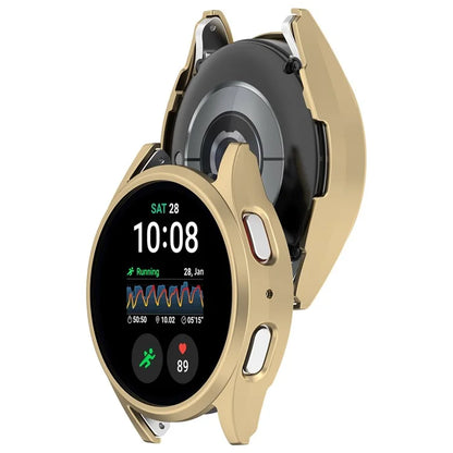 For Samsung Galaxy Watch7 44mm Anti-Collision PC Watch Case Hollow Protective Frame