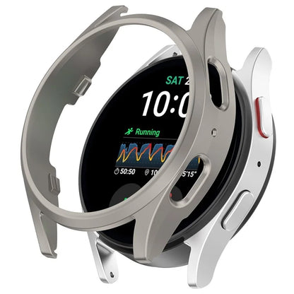 For Samsung Galaxy Watch7 44mm Anti-Collision PC Watch Case Hollow Protective Frame
