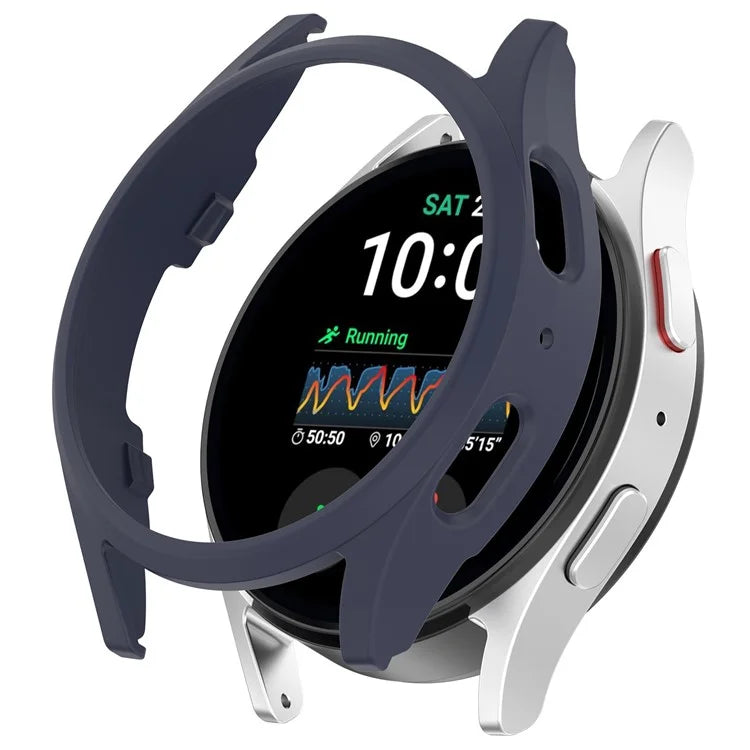 For Samsung Galaxy Watch7 44mm Anti-Collision PC Watch Case Hollow Protective Frame