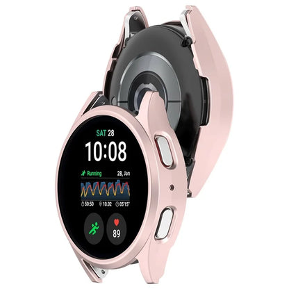 For Samsung Galaxy Watch7 44mm Anti-Collision PC Watch Case Hollow Protective Frame