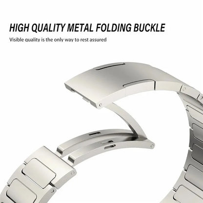 For Samsung Galaxy Watch Ultra 47mm Replacement Watch Band Folding Buckle Titanium Alloy Strap