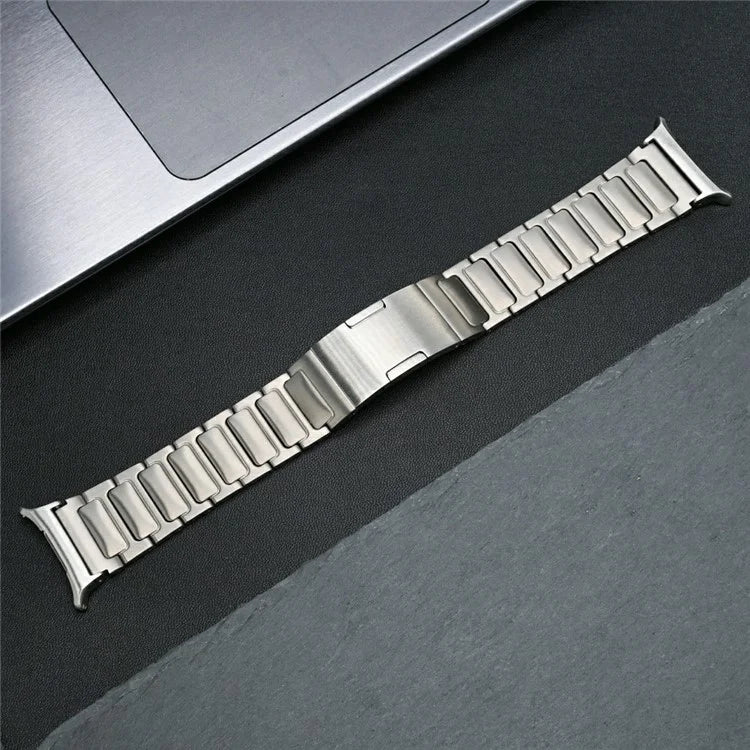 For Samsung Galaxy Watch Ultra 47mm Replacement Watch Band Folding Buckle Titanium Alloy Strap