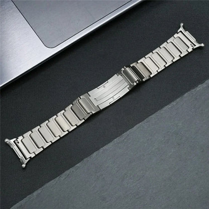For Samsung Galaxy Watch Ultra 47mm Replacement Watch Band Folding Buckle Titanium Alloy Strap