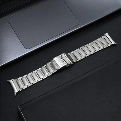 For Samsung Galaxy Watch Ultra 47mm Safety Buckle Titanium Alloy Strap Replacement Watch Band