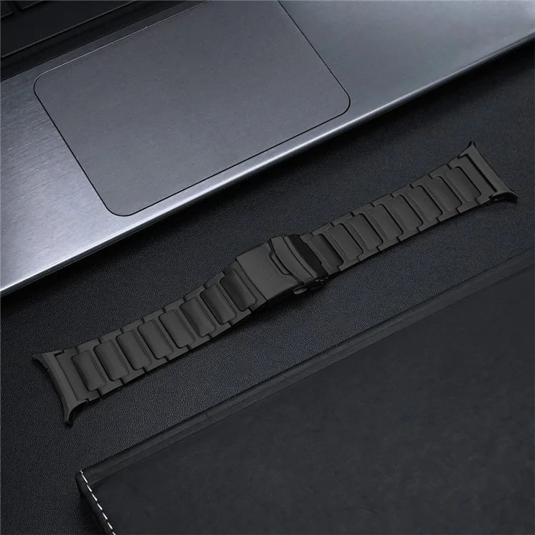 For Samsung Galaxy Watch Ultra 47mm Safety Buckle Titanium Alloy Strap Replacement Watch Band