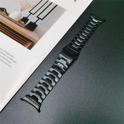 For Samsung Galaxy Watch Ultra 47mm Titanium Alloy Strap Replacement Watch Band with Safety Buckle