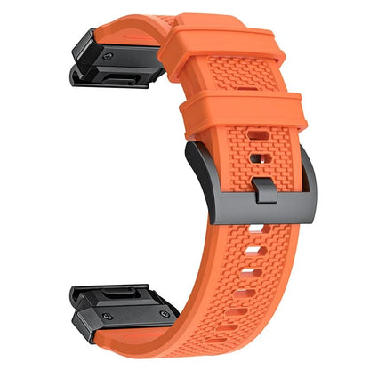 For Garmin Fenix 3 / 5 / 5X / 6X / 7X Soft Rubber Replacement Strap 26mm Universal Smart Watch Wrist Band